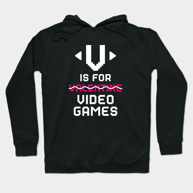 V for Video Games Hoodie by overweared